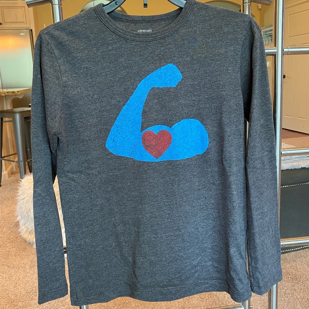J. Crew Crewcuts x girls Inc Strong Tee